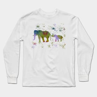 Elephants Long Sleeve T-Shirt